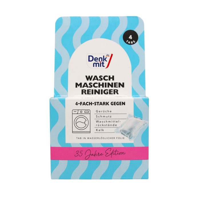 Засіб для чищення пральних машин в капсулах Denkmit Limited Edition 4 шт